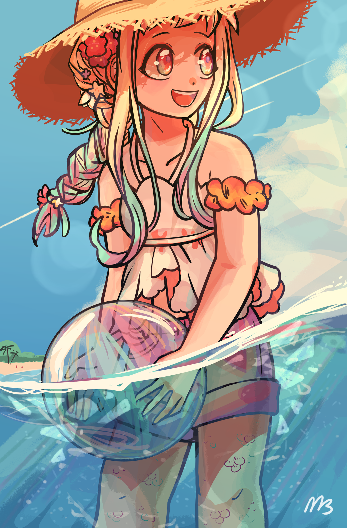 JSHK - Beach Nene Medium Print