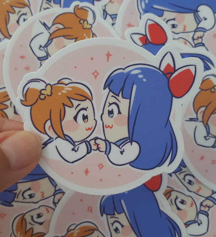 Pop Team Epic Sticker