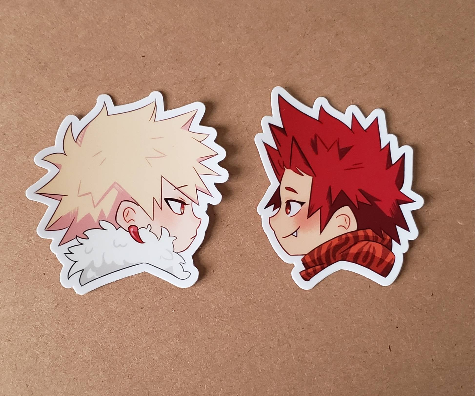 BNHA - Kirishima + Bakugou Fantasy Stickers