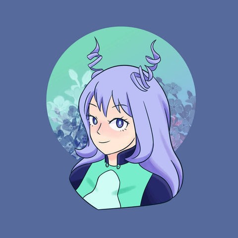 BNHA - Nejire Hadou Square Print