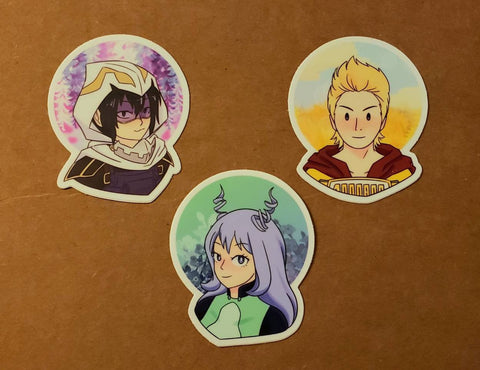BNHA - Big 3 Vinyl Stickers