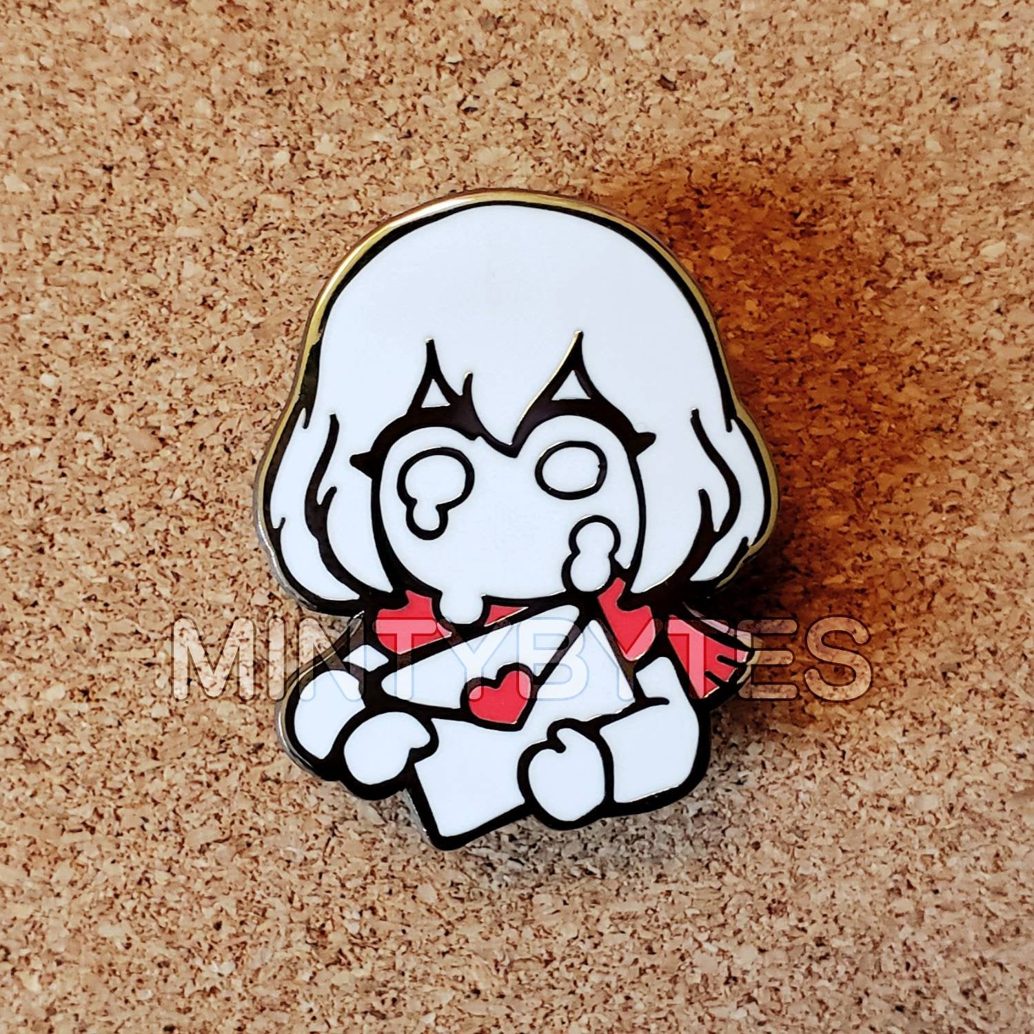 Unsent Letter 1.5" Enamel Pin