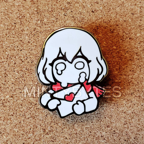 Unsent Letter 1.5" Enamel Pin